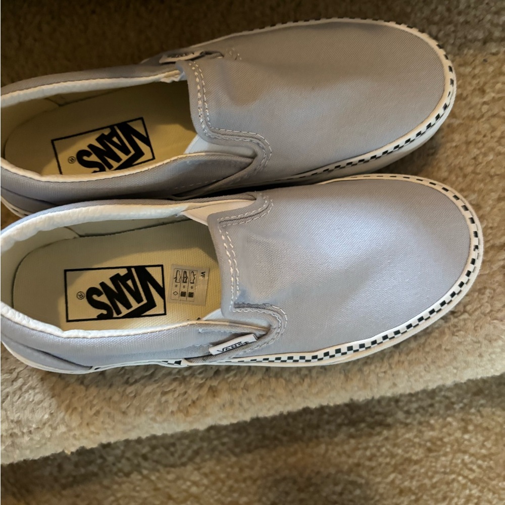 Kids Vans slip on sneakers